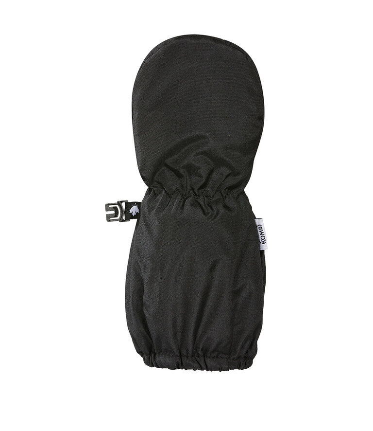 KOMBI Baby Bear Long Cuff Mittens - Infants Black