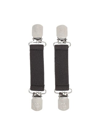 KOMBI Attaches-mitaines pour enfants Noir KOMBI Attaches-mitaines pour enfants Noir
