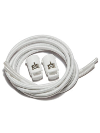 IRUN Elastic laces White