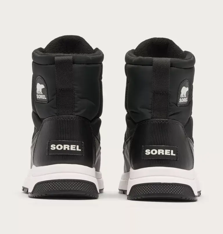 SOREL Womens  - Whitney III Mid Black / Sea Salt