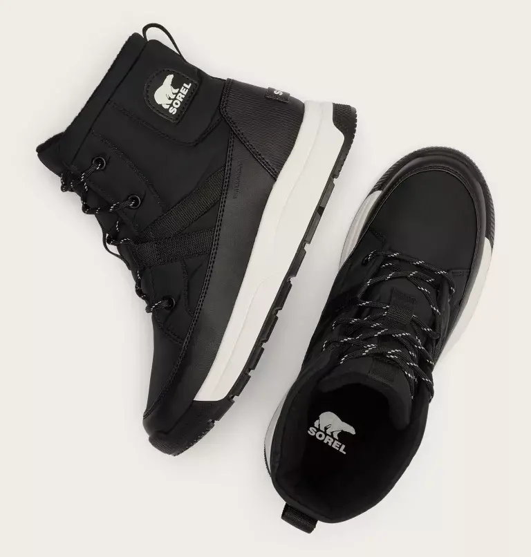 SOREL Womens  - Whitney III Mid Black / Sea Salt