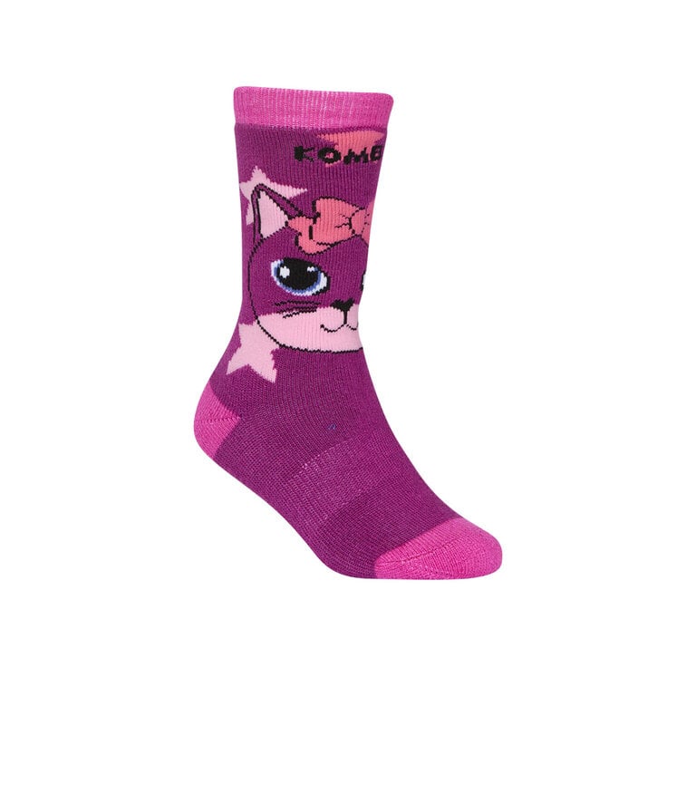 KOMBI Animal Family Heavy Socks Karlie The Kitten