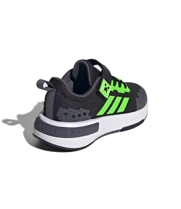 ADIDAS Enfants- Minecraft Pro Noir / Blanc / Aurora Onix