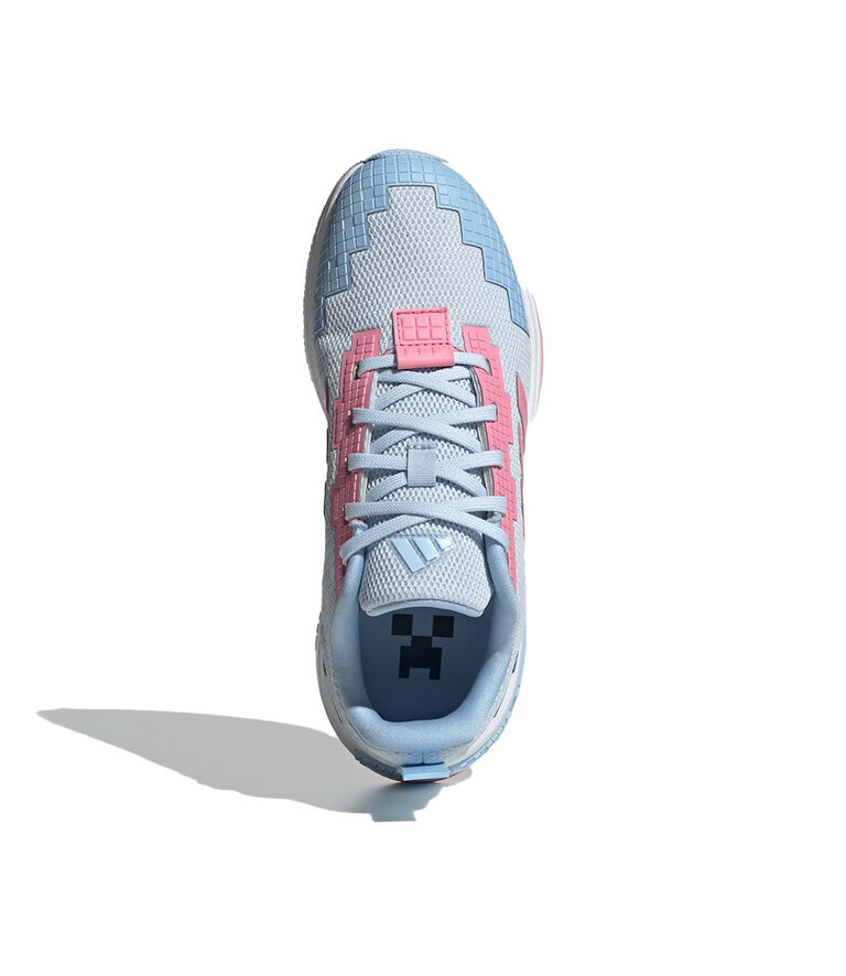 ADIDAS Junior- Minecraft Pro Crystal Sky / Bliss Pink / Glow Blue