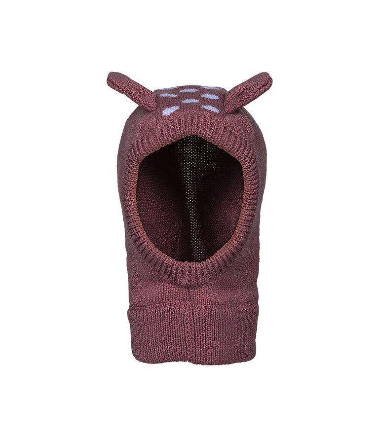 KOMBI Dodo Knit Balaclava - Infants Faded Orchid