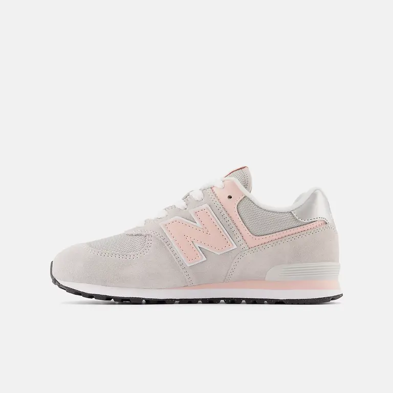 NEW BALANCE Junior- 574 Core Lace Gris / Rose