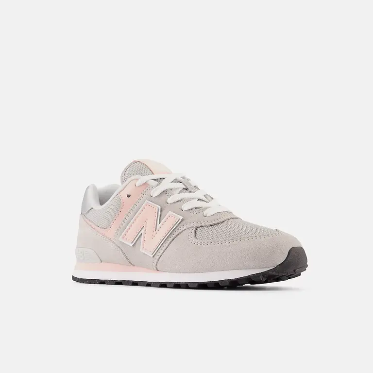 NEW BALANCE Junior- 574 Core Lace Gris / Rose