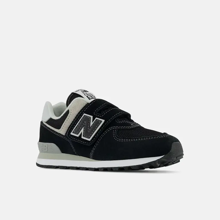 NEW BALANCE Enfants - 574 Core Noir / Blanc