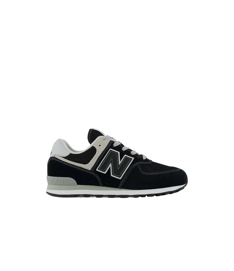 NEW BALANCE Junior- 574 Core Lace Black / White