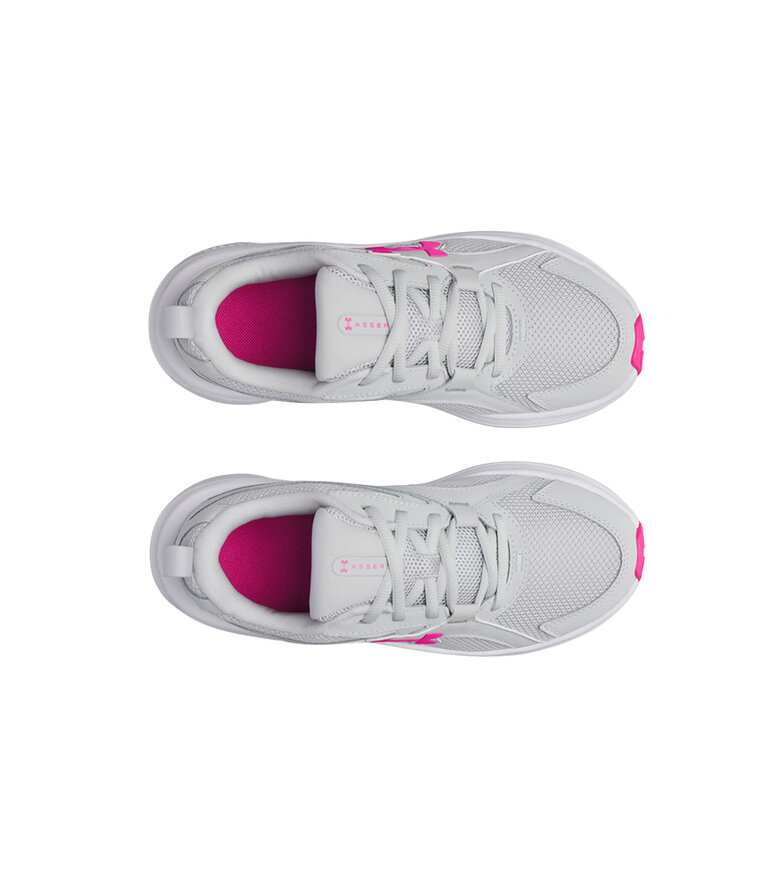 UNDER ARMOUR Junior Assert 11 Lace Gris Halo / Rose