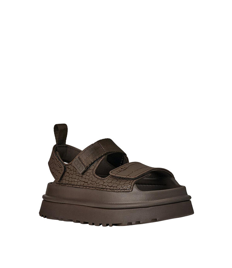 UGG Women's GoldenGlow Embossed Dense Smoke