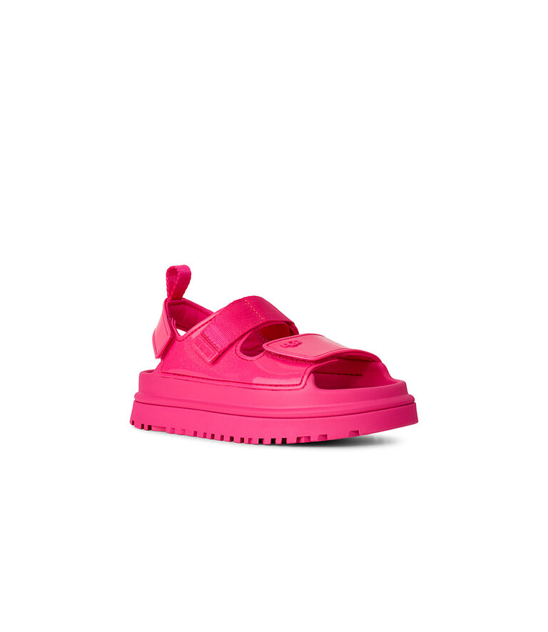 UGG Kids' Goldenglow Glossy Sparkles Deep Coral