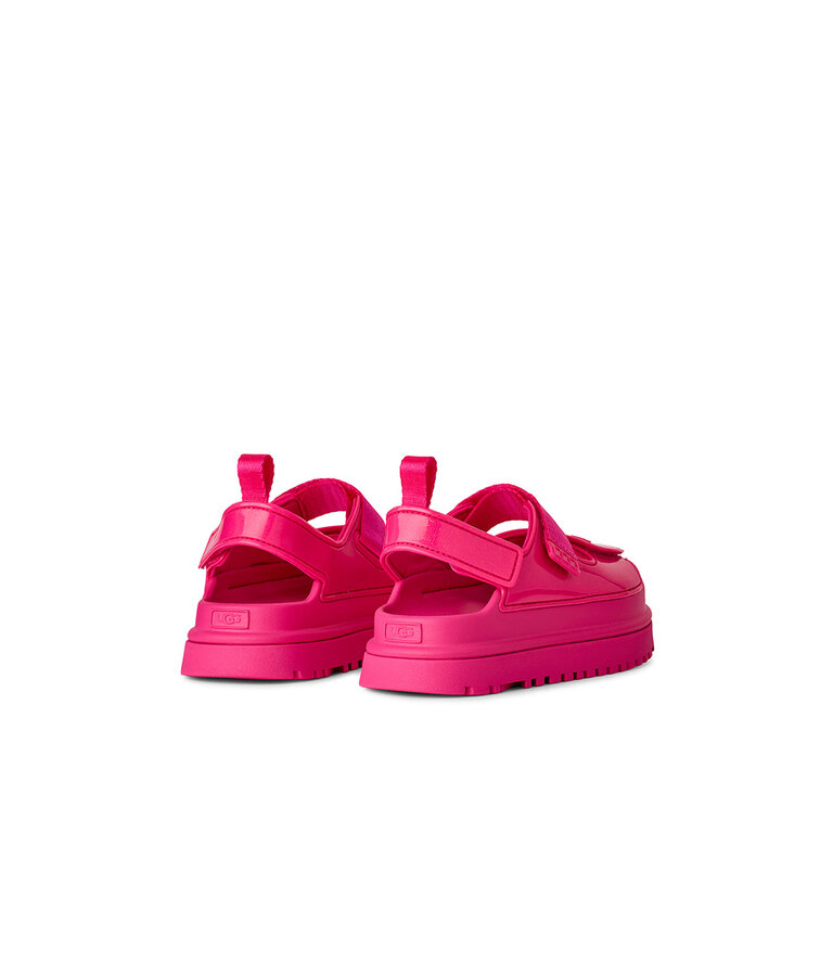 UGG Kids' Goldenglow Glossy Sparkles Deep Coral