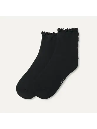 UGG Femmes Karsyn Lettuce Edge Quarter II Bas Noir