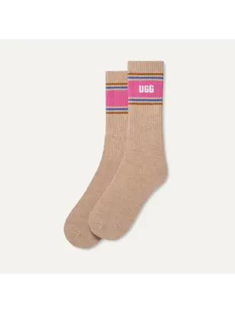 UGG Women's Jedlyn Varsity Crew Sand heather / Woodviolet