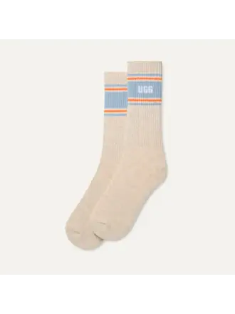 UGG Femmes Jedlyn Varsity Crew Nimbus heather / Clear sapphire