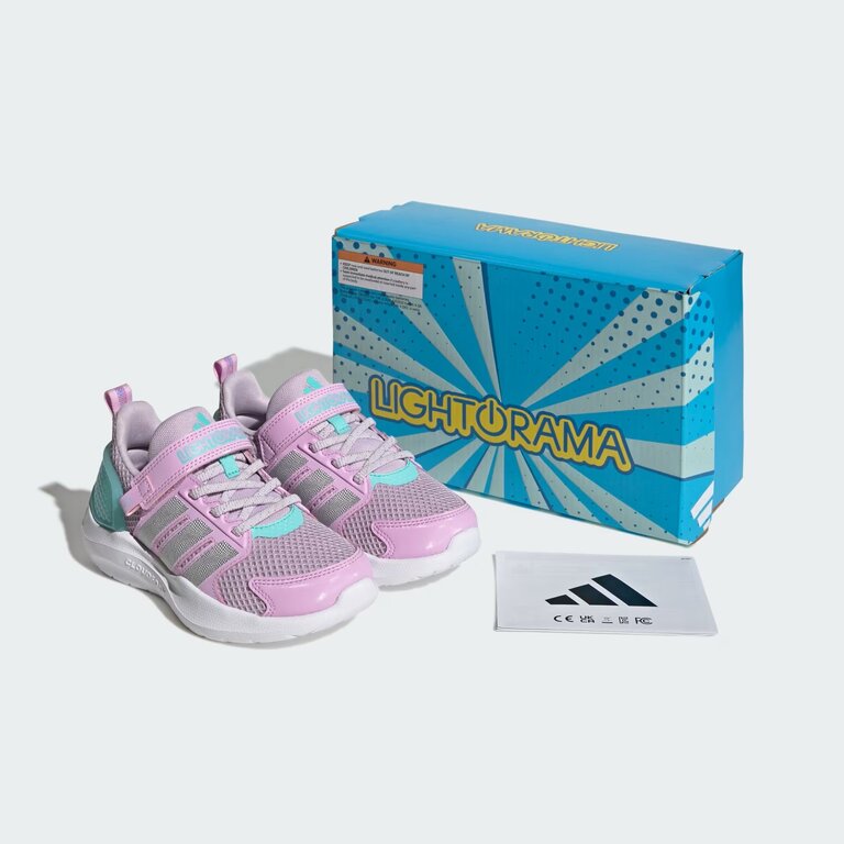 ADIDAS Kid's - Lightorama Ice Lavender / Silver Metallic / Flash Aqua