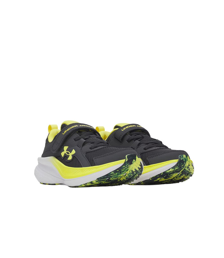 UNDER ARMOUR Enfants Charged+ Assert 11 AC Anthracite / Jaune