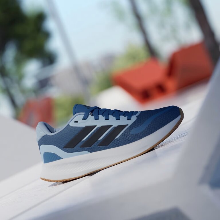 ADIDAS Junior- Runfalcon 5 Dusky Ink / Legend Ink / Glow Blue