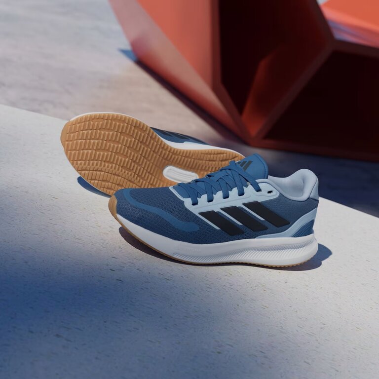 ADIDAS Junior- Runfalcon 5 Dusky Ink / Legend Ink / Glow Blue