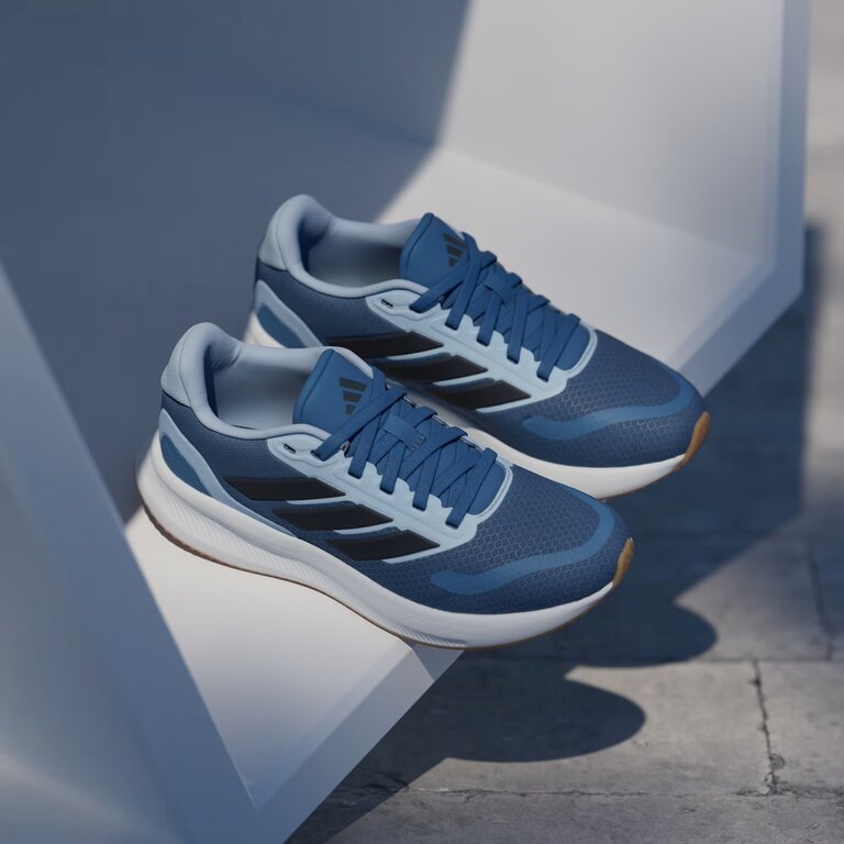 ADIDAS Junior- Runfalcon 5 Dusky Ink / Legend Ink / Glow Blue