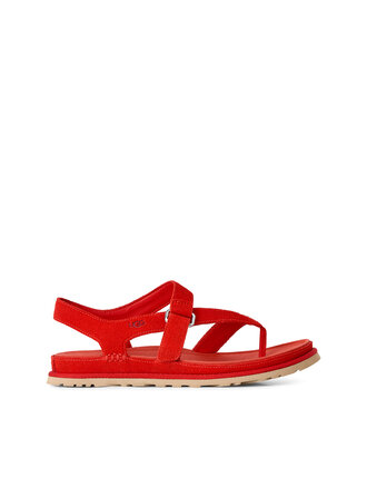 UGG Goldengaze Toe Post Red