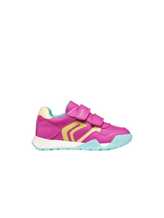 GEOX Rann-E Fuchsia/Jaune clair