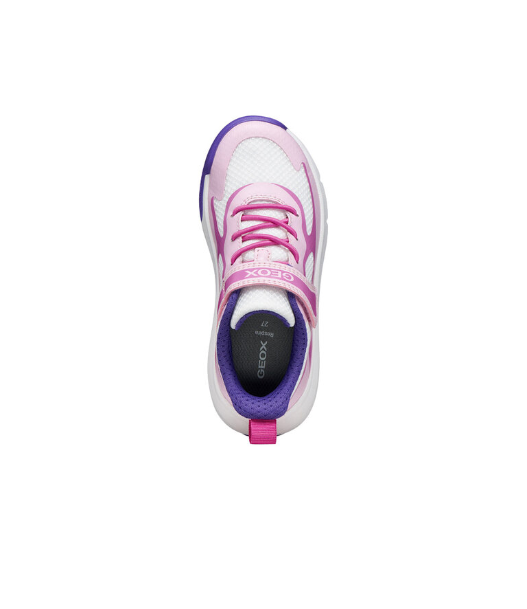 GEOX Enfants - Pro-Ran Rose/ Blanc