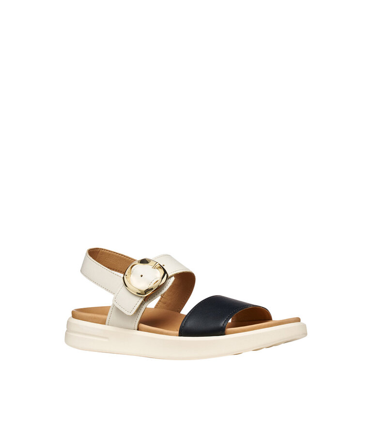 GEOX Femmes - Xand 2s Sable Pâle / Noir