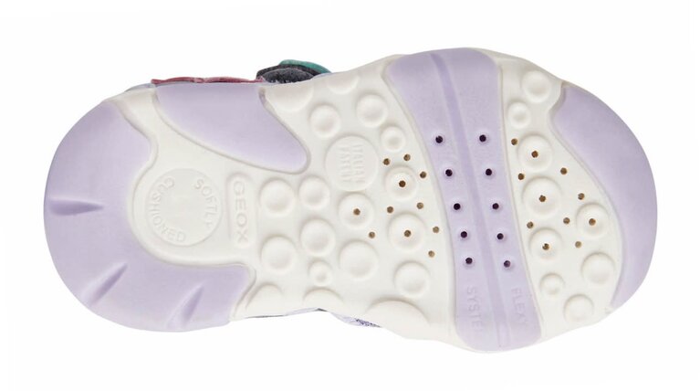 GEOX GEOX B S. AGASIM G B250ZA C1316 SILVER/LIL.