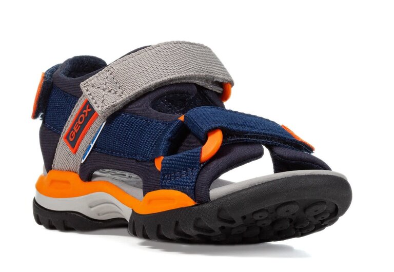 GEOX GEOX J BOREALIS B. J150RA C0659 NAVY/ORANGE