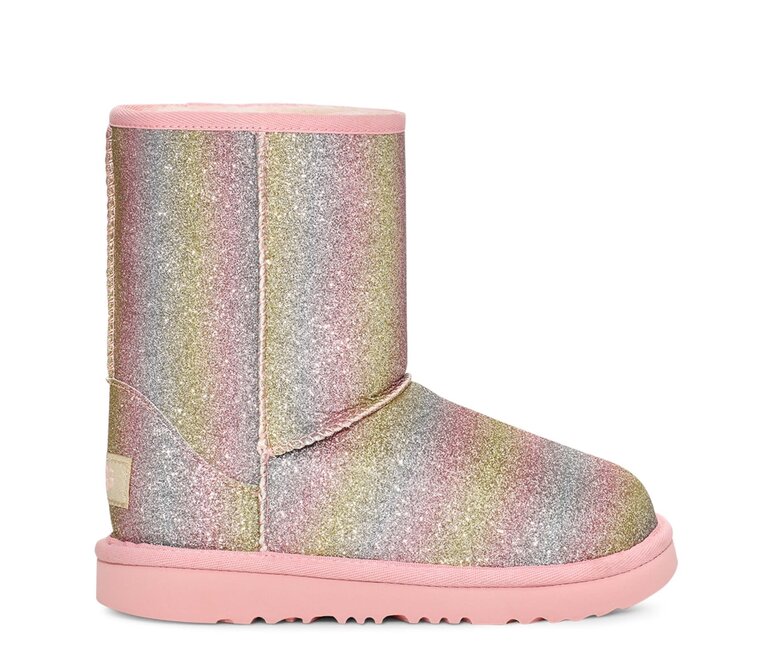 UGG Bébés -  CLASSIC II GLITTER ARC-EN-CIEL