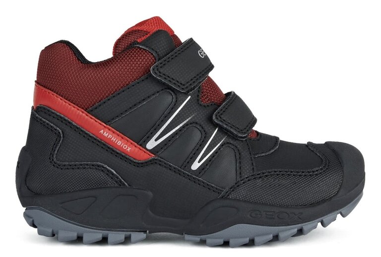 GEOX GEOX J N SAVAGE B. B ABX J261WA C0048 BLACK/RED