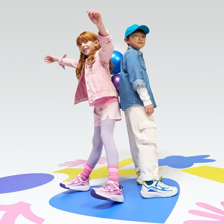 GEOX Enfants - Pro- Ran  Blanc/ Bleu roi