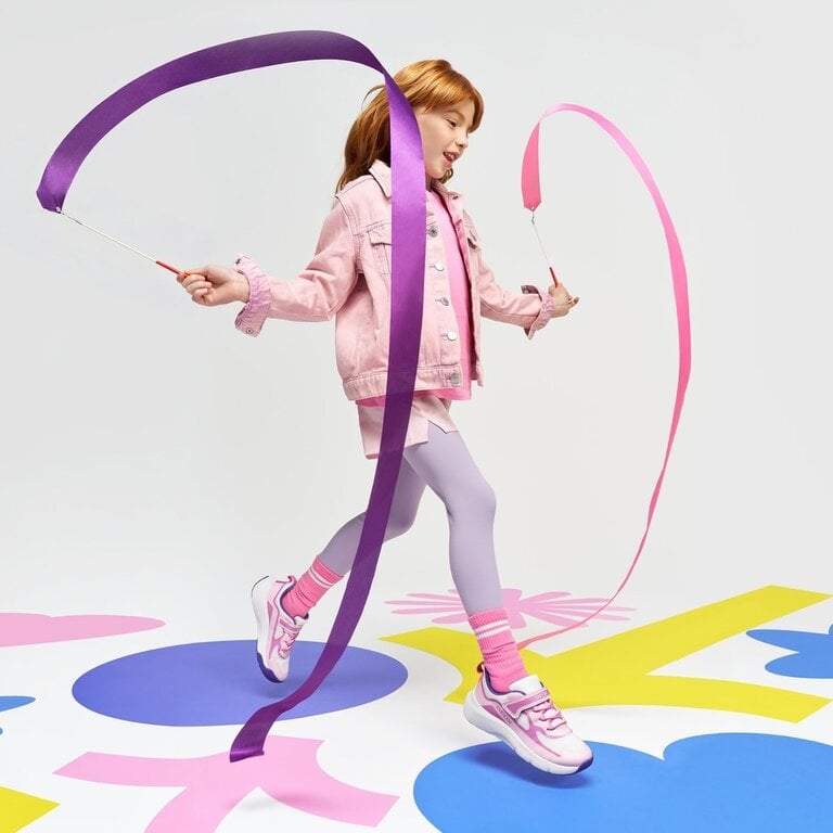 GEOX Kid's- Pro-Ran Pink / White