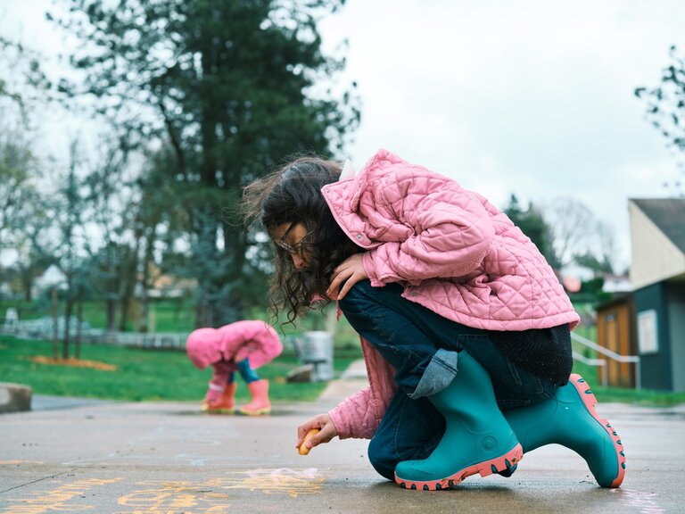 BOGS Kid's - Essential Rain Tall Pink