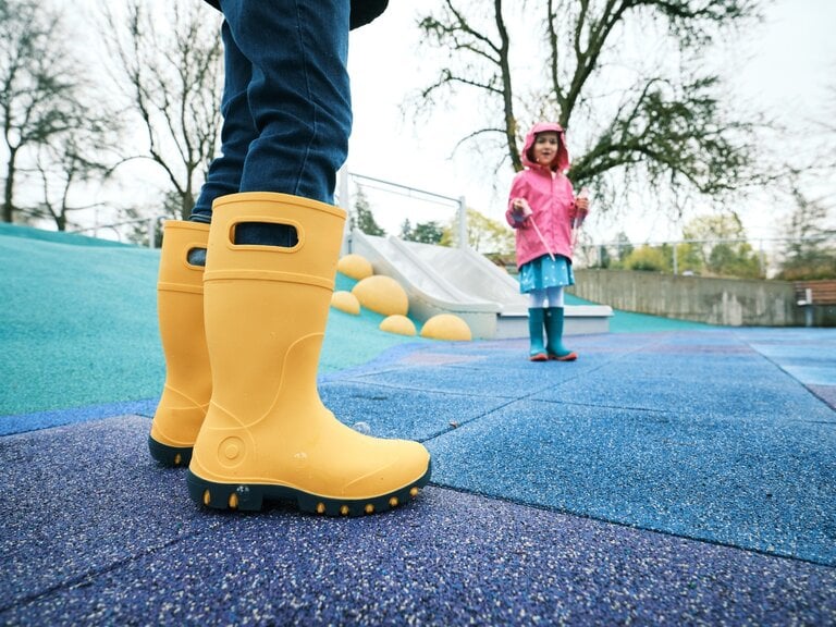 BOGS Enfants - Essential Rain Tall Moutarde