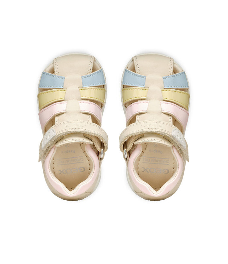 GEOX Infants- Sandal Macchia Ivory /Light yellow