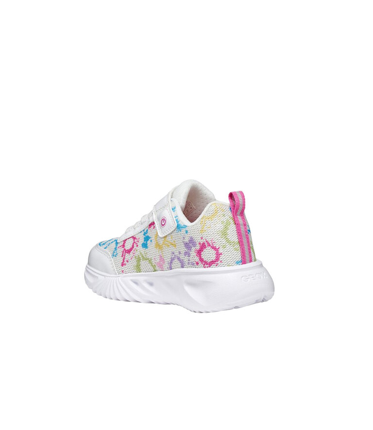 GEOX Enfants - Assister Blanc / Multi