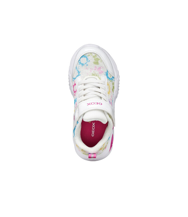 GEOX Enfants - Assister Blanc / Multi