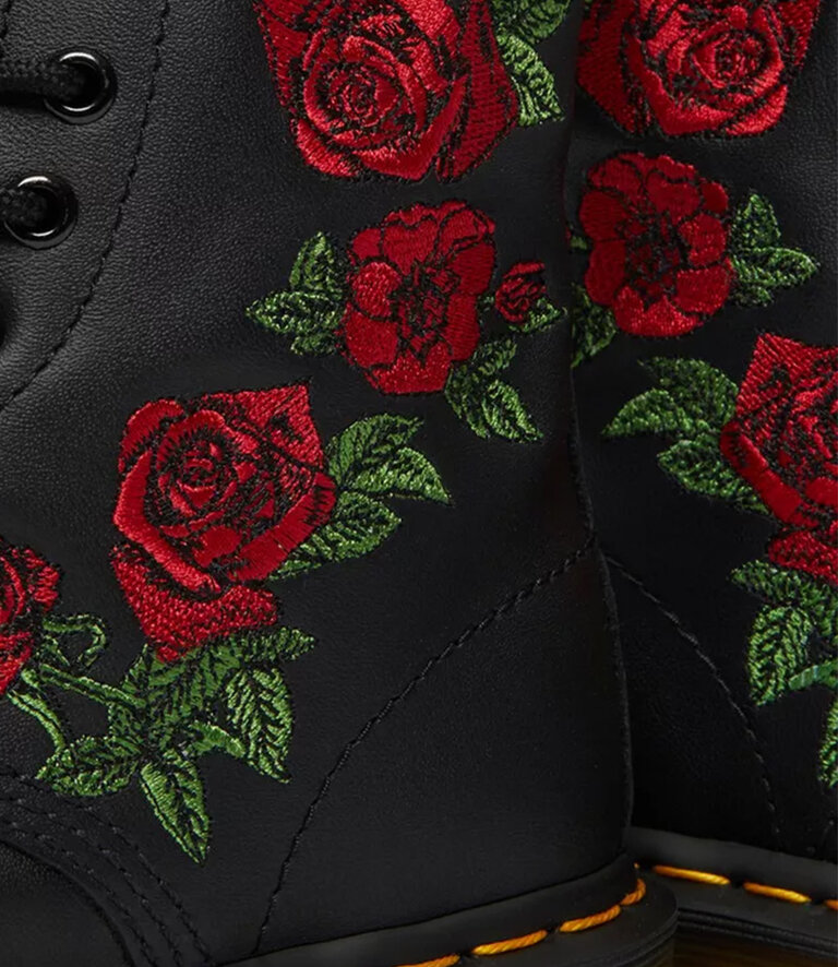 DR. MARTENS Women's - 1460 Vonda Floral Black