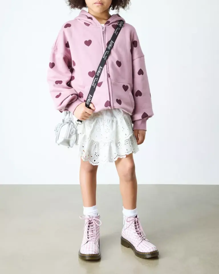 DR. MARTENS Enfants - 1460 Athena Gingham Rose