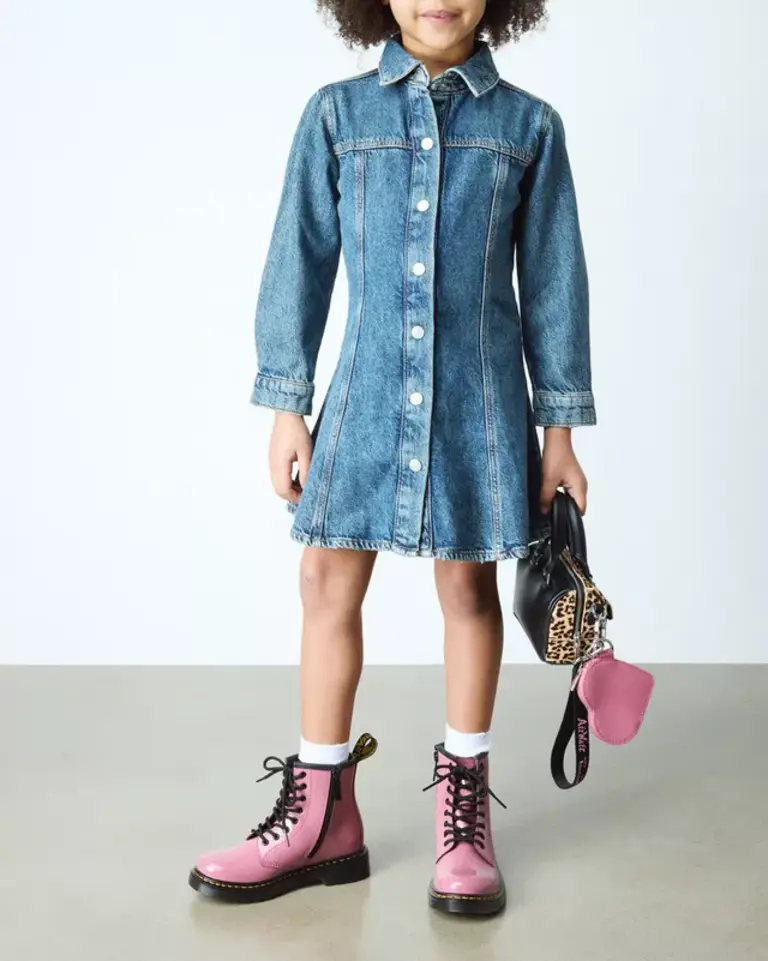 DR. MARTENS Enfants - 1460 Verni Rose