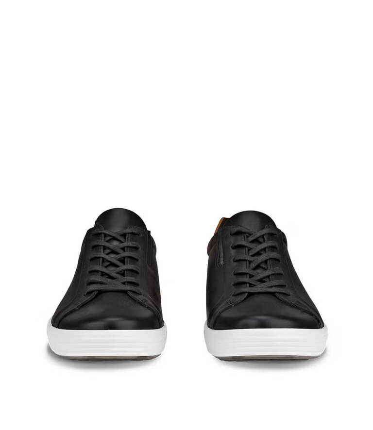 ECCO Men's - Slip-In Sneaker Soft 7 Black / Cognac