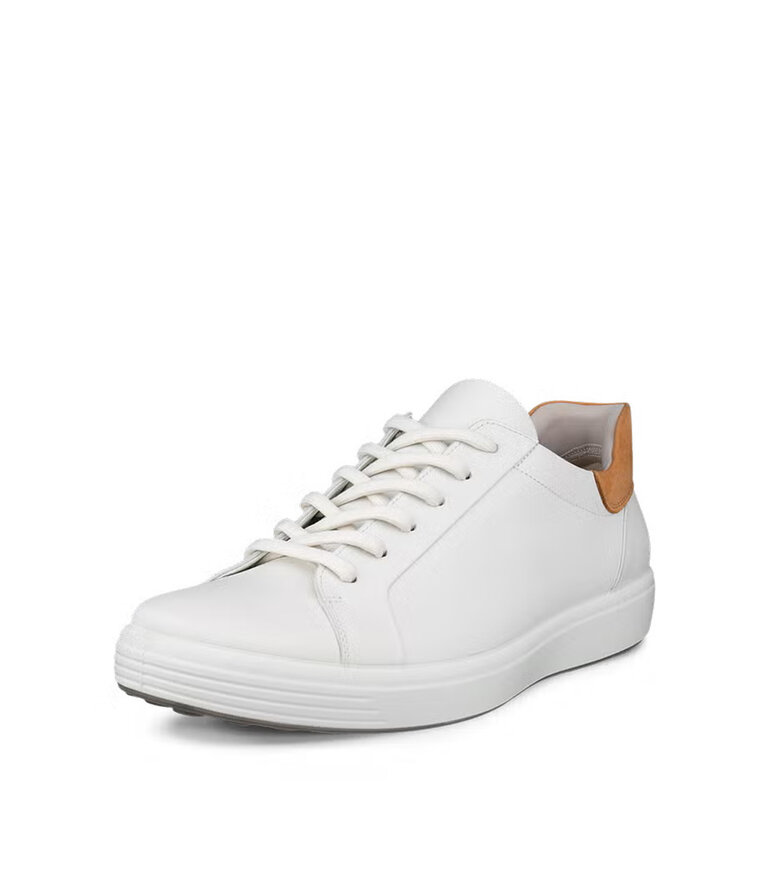 ECCO Hommes -Soft 7 faciles à enfiler Blanc