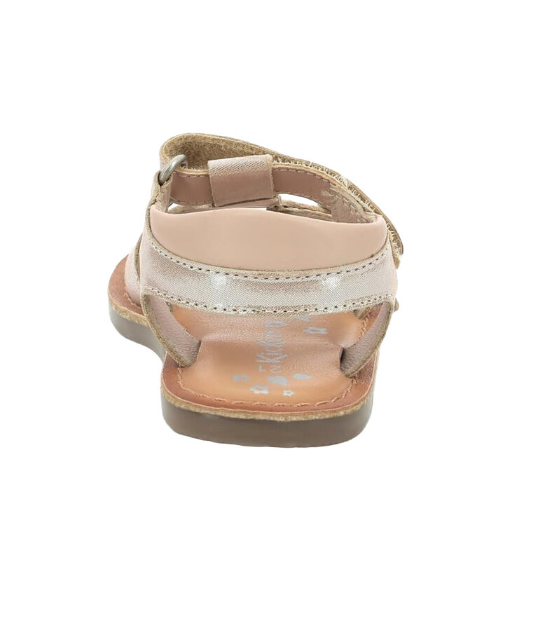 KICKERS Diazz Rose Clair Métallique