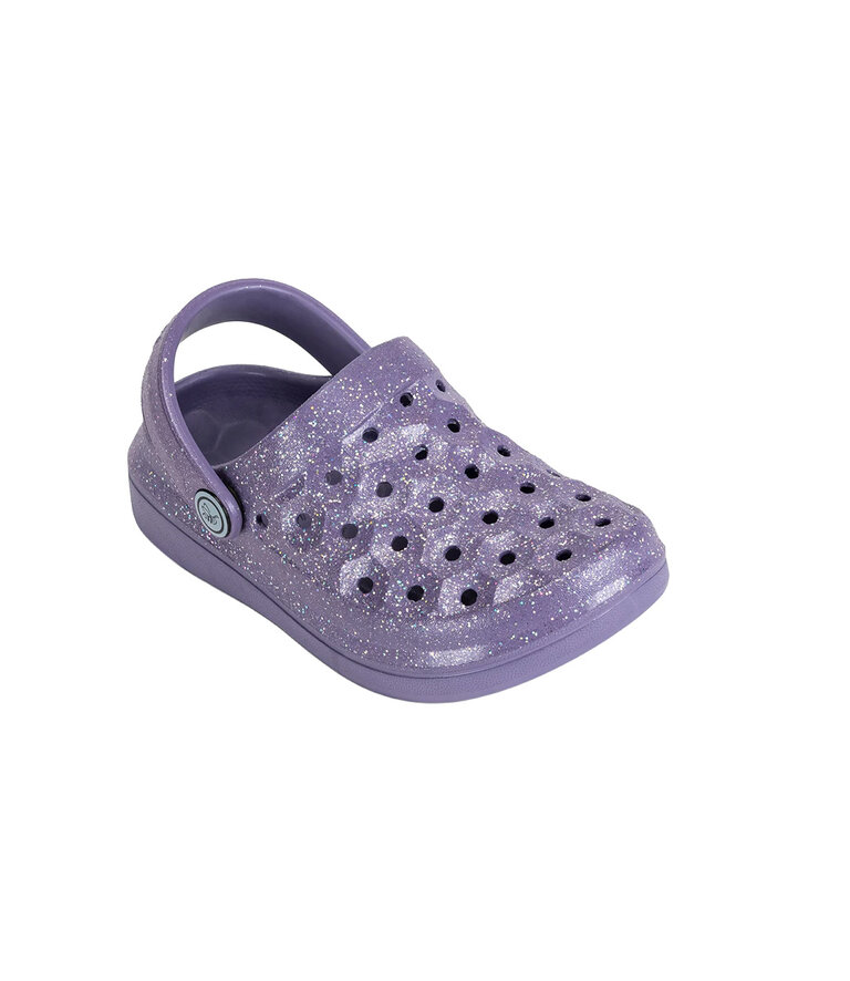 JOYBEES Enfants - Sabot Varsity Glitter Enchantment Mauve