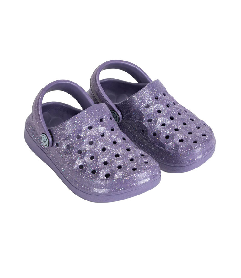 JOYBEES Kid's - Varsity Clog Glitter Enchantment Purple