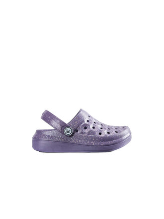 JOYBEES Sabot Varsity Glitter Enchantment Mauve