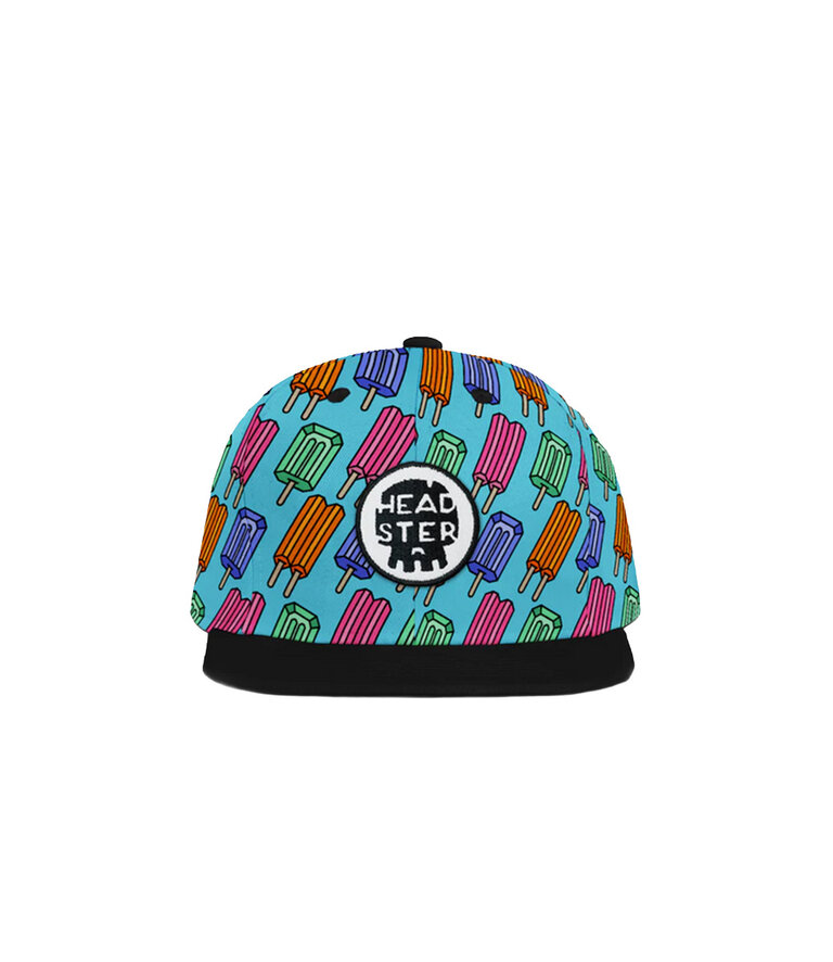 HEADSTER KIDS Casquette Snapback Pop Neon Bleu
